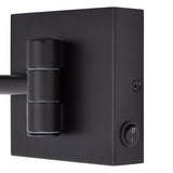 Norabel Modern Square Framed Bathroom Wall Mirror with Light 7-7/8" x 12-7/16"