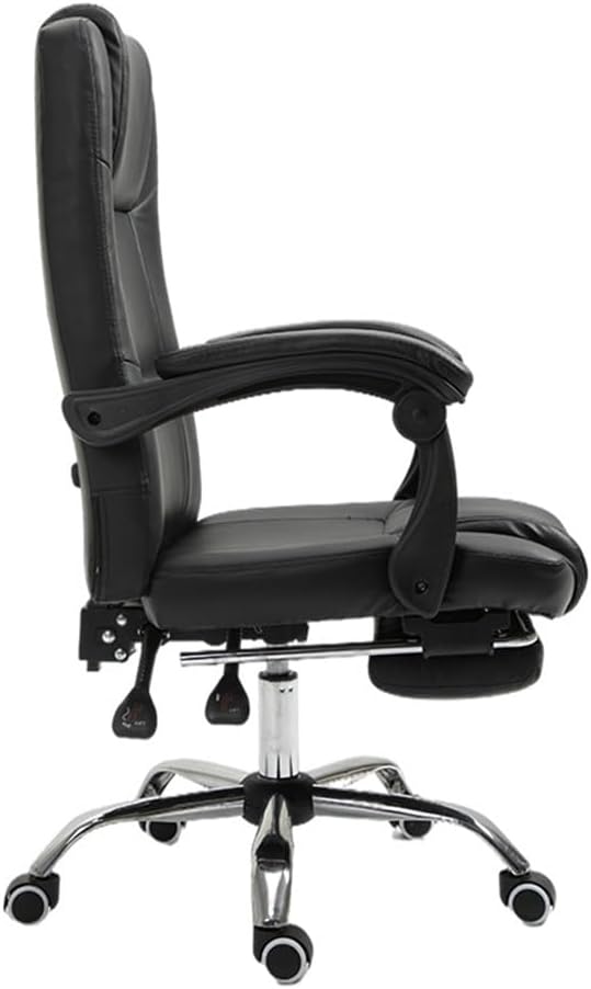 Executive Chair with Footrest Reclining Leather Chair,High Back Ergonomic Home