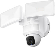 Floodlight Camera E30, Security Camera Outdoor, 360° Pan and Tilt