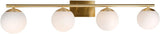 Farrell - 4 Light Bath Vanity in Transitional Style-8 Inches Tall and 42 Inches Wide