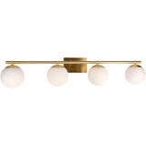 Farrell - 4 Light Bath Vanity in Transitional Style-8 Inches Tall and 42 Inches Wide