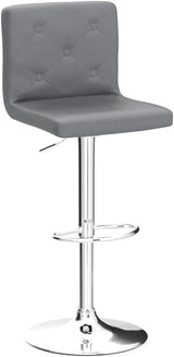 Adjustable Bar Stools with Back, Bar Height Stools