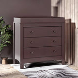 Noah 3 Drawer Chest with Changing Topper (Espresso) – GREENGUARD Gold Certified