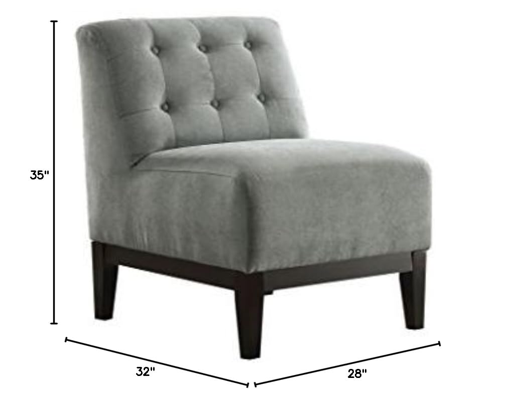 Cassia Gray Fabric Accent Chair