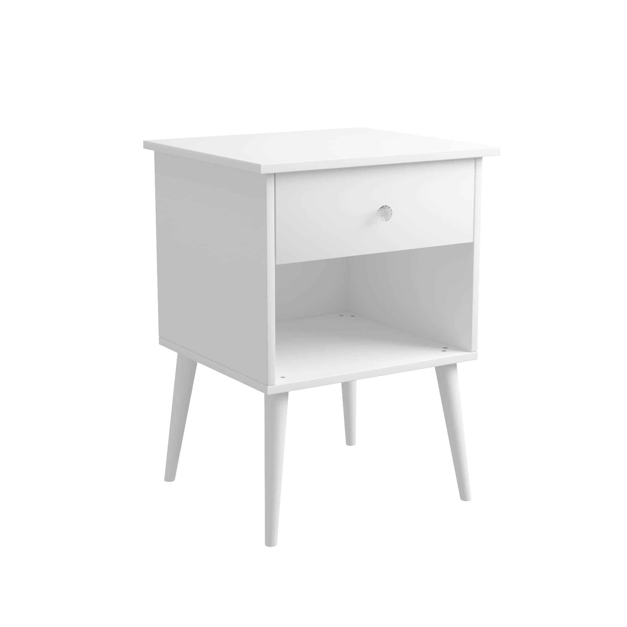 Side End Table Open Storage