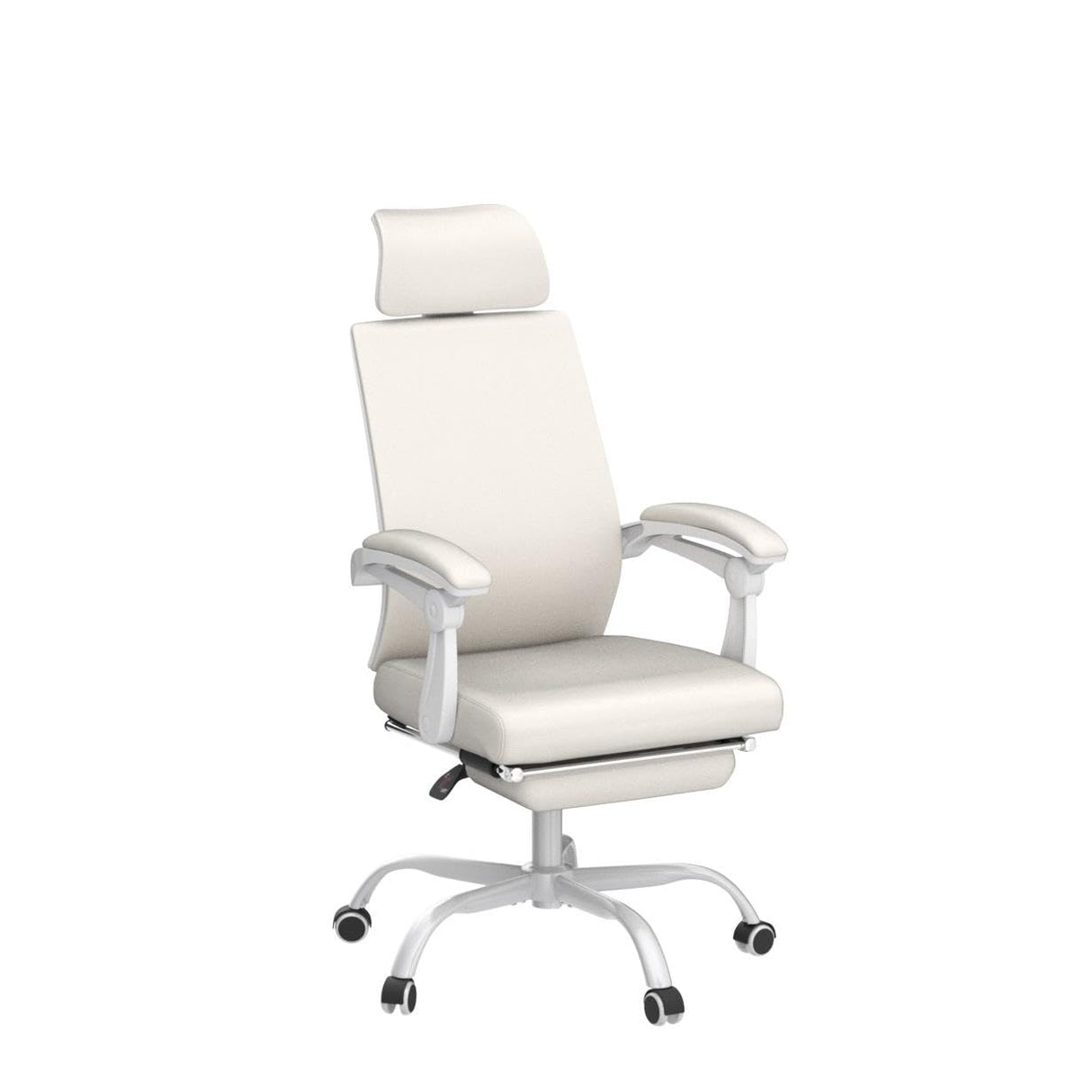 Mesh Ergonomic Office Chair with Footrest Home Office Desk Chair with Headrest and Backrest 90-135 Adjustable