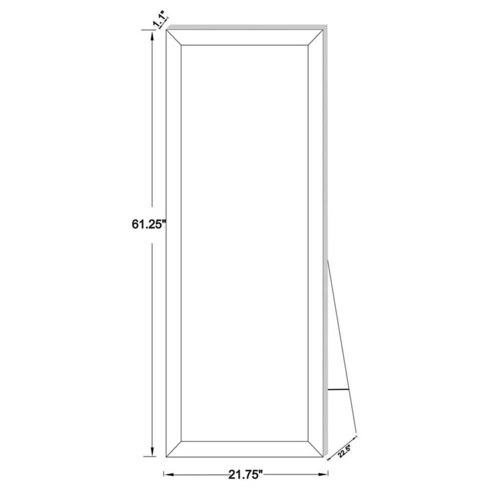 Soline Rectangle Cheval Mirror