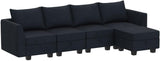 Modular Sectional Sofa Velvet L Shaped Couch with Storage Ottoman Convertible