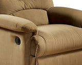 Furniture Arcadia Recliner in Light Brown