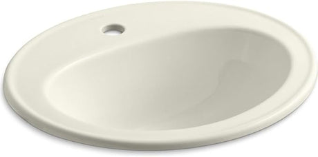 20X17 LAV/CTR HOLE, 20.25" x 17.5", Oval Basin Composition with Overflow Drain