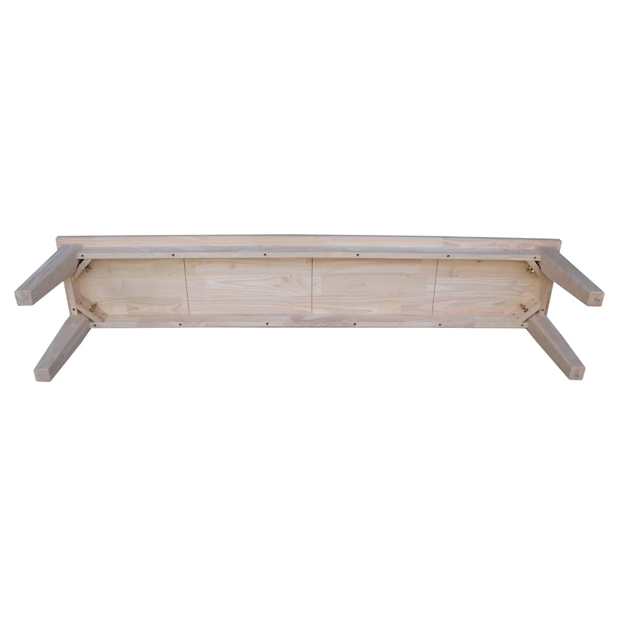 International Concepts Shaker Style Unfinished Bench