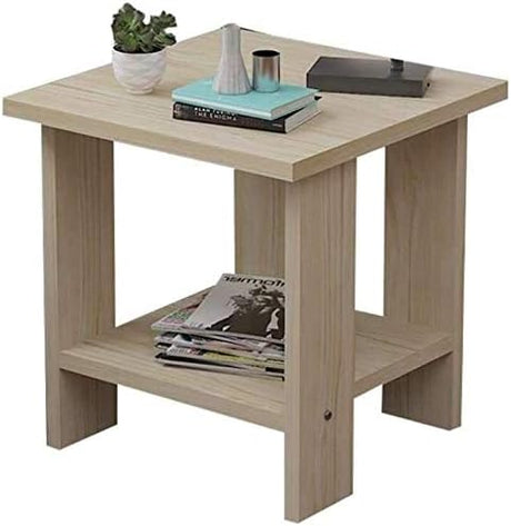 Table Nightstand Simple Bedside Table for Bedroom Office Shelves Bedside Table,End