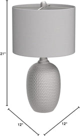 Oakland 21" Metal Table Lamp