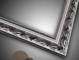 Rectangle Bathroom Wall Mirror - Silver Frame 40" x 24"