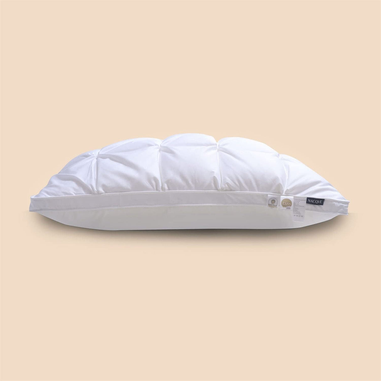 Nacove Heavenly Dreams Goose Down Pillow- Premium Quality Pillow - Breathable, Naturally Soft for - Sleep in Ultimate Comfort - King - 20 * 36"(Free PillowCase)