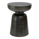 Modern/Contemporary Accent Table in Silver Finish