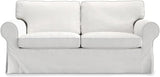 Ektorp Loveseat Cover Replacement for IKEA Ektorp Loveseat Sofa Cover,