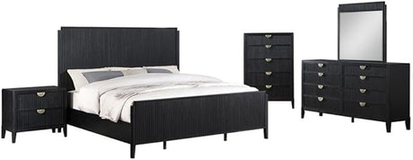 Brookmead 5-Piece California King Bedroom Set Black