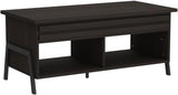 Modern Lift Top Coffee Table with Storage, Wood Living Room Tables