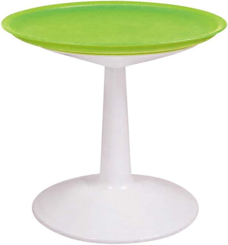 Sprout White Round Side Table