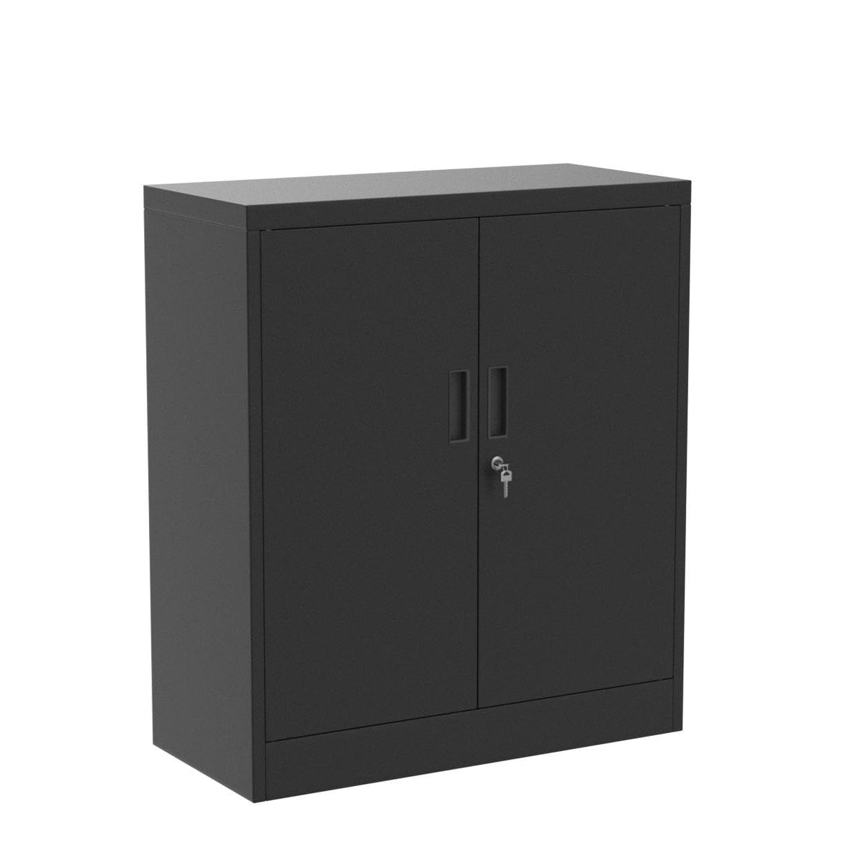 Metal Storage Cabinet, Locking Storage Cabinet with Adjustable Shelves