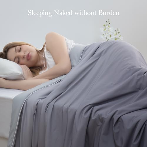 Cooling Comforter Queen Size for Hot Sleepers, Lightweight Summer Comforter