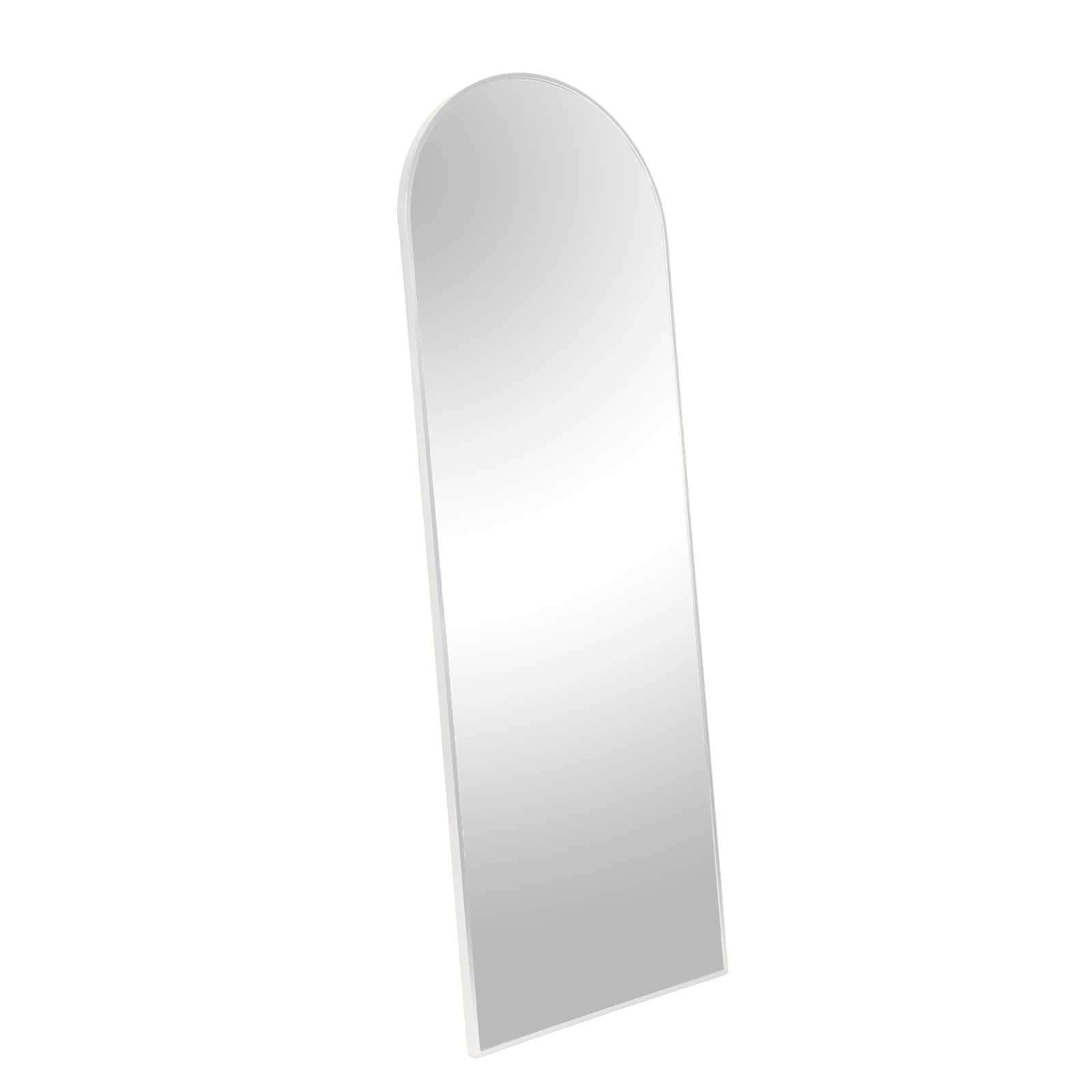 Arched Metal Frame Full Length Floor Mirror