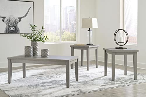 Loratti Modern Farmhouse 3 Piece Occasional Table Set