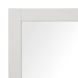 Wall Mirror, S01, 70 x 50, White, Made in Italy