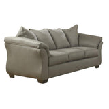 Darcy Casual Plush Sofa, Grayish Brown