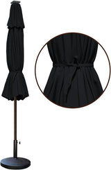USA 10-Year-Non-Fading Solar 9ft Market Umbrella