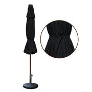 USA 10-Year-Non-Fading Solar 9ft Market Umbrella