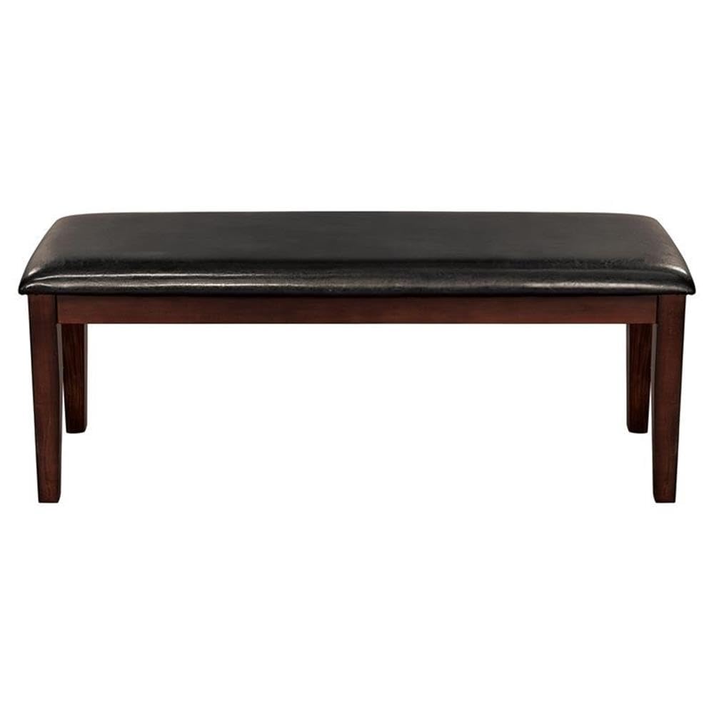 48" Dining Bench with Bi-Cast Vinyl Padded Seat