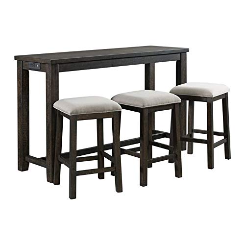 Stanford Multipurpose Home Bar Living Room Sofa Table Set