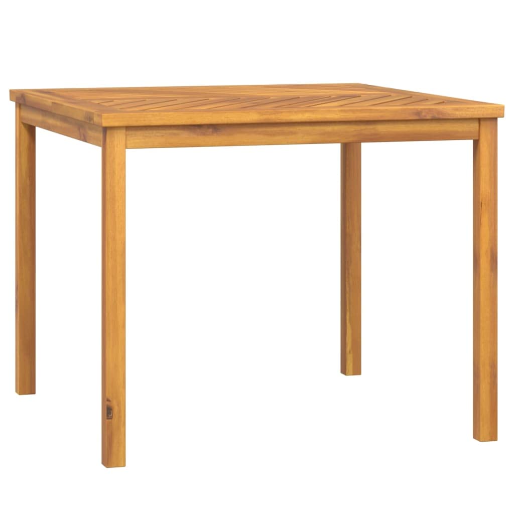 Patio Dining Table 35.4"x35.4"x29.1" Solid Wood Acacia