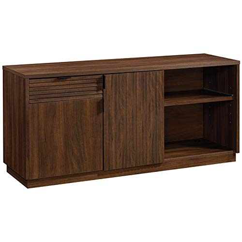 3-Piece Set with L-Shaped Desk & Hutch & Office Credenza