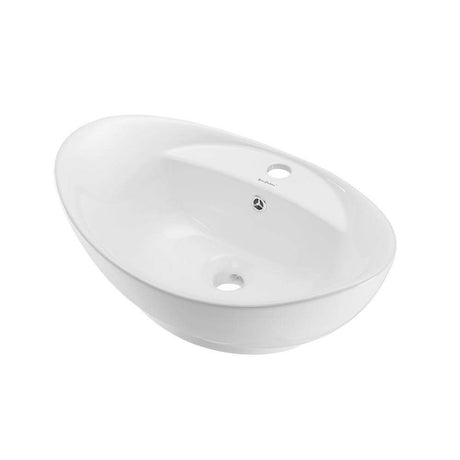 Well Made Forever SM-VS211 Ivy 23" Oval Ceramic Vessel Sink