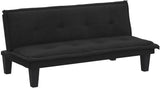 Convertible Folding Sofa Bed, Modern Futon Upholstered Couch Backres