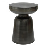 Modern/Contemporary Accent Table in Silver Finish