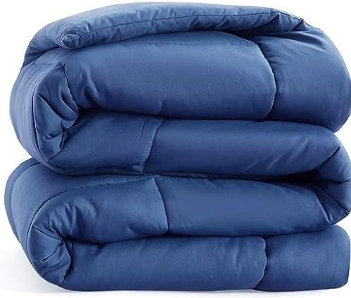 Queen Size Down Alternative Microfiber Quilted Solid Comforter/Duvet Insert