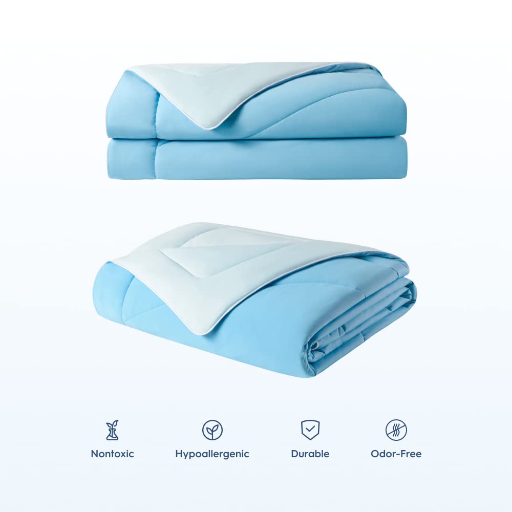 Cooling Comforter Full/Queen Blanket for Hot Sleepers, Summer Bedding
