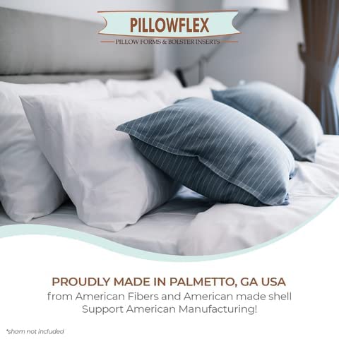 Synthetic Down Alternative Pillow Inserts for Shams - Comfy Pillows