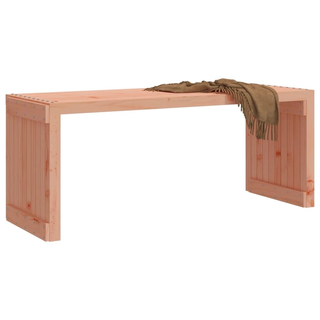 Extendable Patio Bench in Natural Douglas Brown