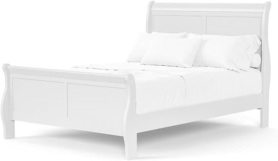 Transitional Solid Wood Full Bed in Cherry