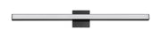 10136FB-LED Trim Vanity, Integrated LED, Flat Black