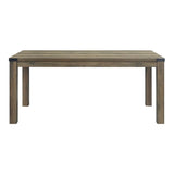 Abiram Wooden Rectangular Dining Table in Rustic Oak