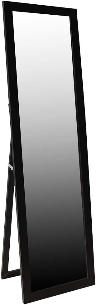 Basics DM47799 Full Length Mirror, 11" x 47", Grey