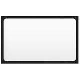 Engineered Wood Bathroom Mirror - Durable, Modern, and Stylish Black