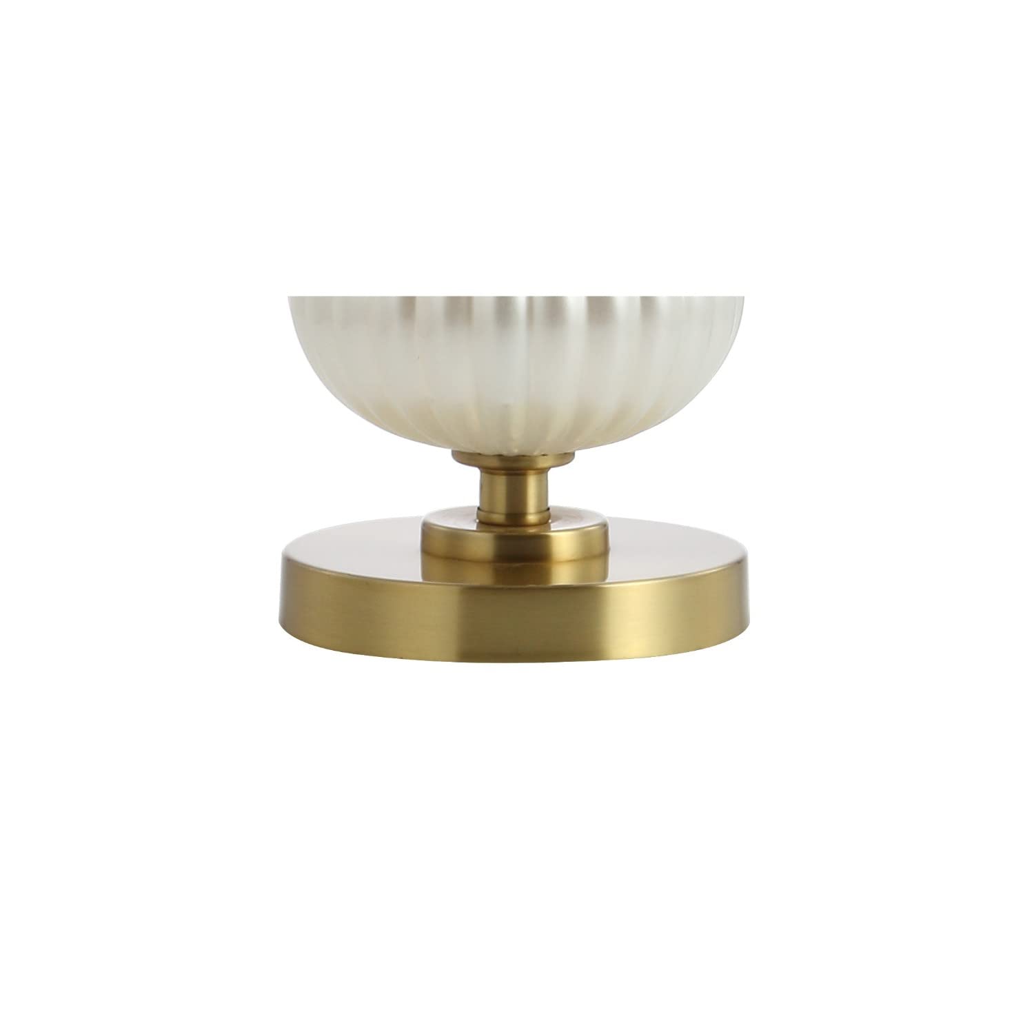 JYL2073A Carter 29.7" Glass LED Table Lamp Traditional Transitional Bedside Desk