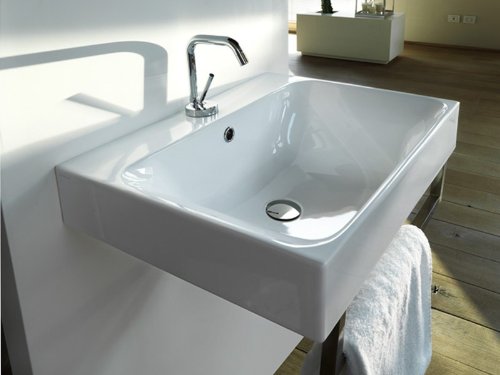 3532 Wall Hung or Counter Top Ceramic Sink 27.6" x 17.7"